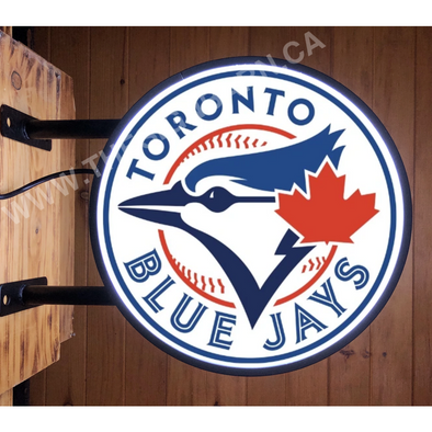 Toronto Blue Jays 20’’ Led Fixed Flange Sign Design #F5064 Led Sign