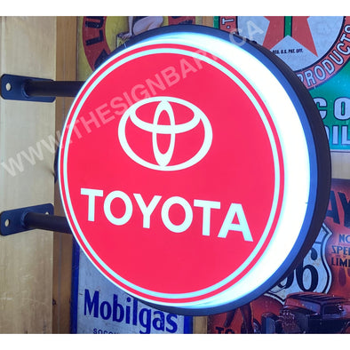 Toyota 20’’ Led Fixed Flange Sign Design #F5042 Led Sign