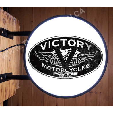 Victory 20’’ Led Fixed Flange Sign Design #F5058 Led Sign