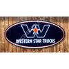 Western Star 32’’ Backlit Led Oval Sign Design #7149 Backlit Ovals