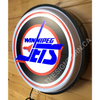 Winnipeg Jets 18’’ Backlit Led Button Sign Design #W5130 18” Led Buttons