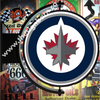 Winnipeg Jets 24’’ Rotating Led Lighted Sign Design #S5131