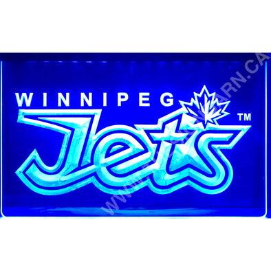 Winnipeg Jets Design #L225 Lighted Signs