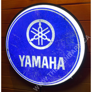 Yamaha 18’’ Backlit Led Button Sign Design #W5078 18” Led Buttons