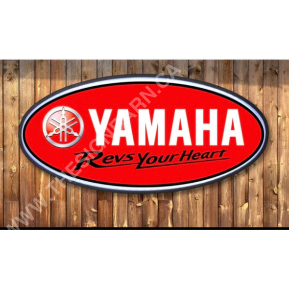 Yamaha 32’’ Backlit Led Oval Sign Design #V7158 Backlit Ovals