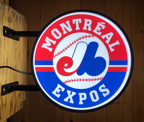 Montreal Expos 20" LED Fixed Flange Sign Design #F5028