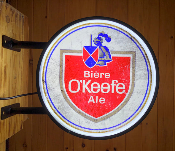 Okeefe 20" LED Fixed Flange Sign Design #F5026