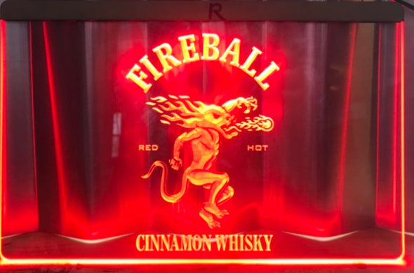Fireball Whiskey Design #L107