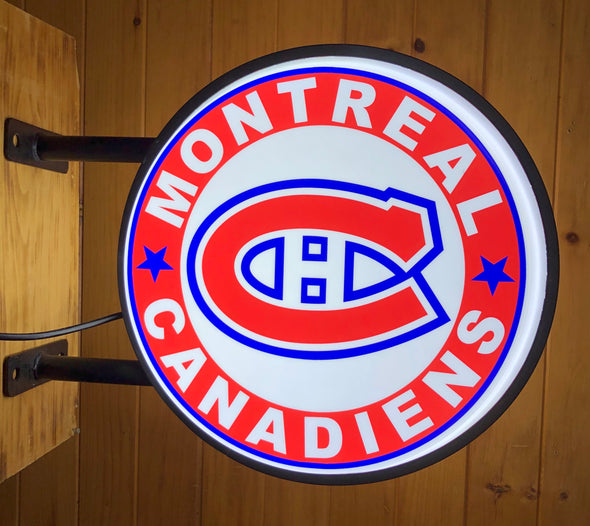 Montreal Canadiens 20" LED Fixed Flange Sign Design #F5057