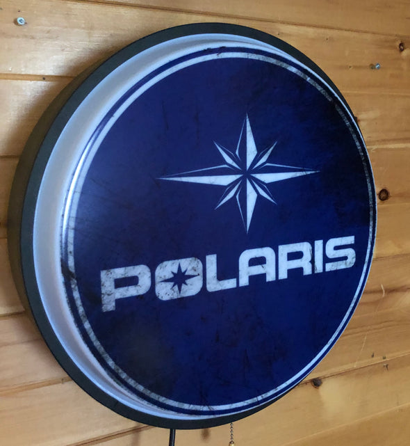 Polaris 18" Backlit LED Button Sign Design #W5009