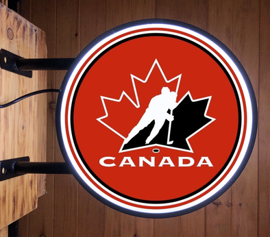 Hockey Canada 20" LED Fixed Flange Sign Design #F5142