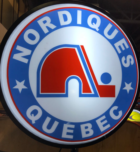 Quebec Nordiques 24” Pivoting Light Design #P5074