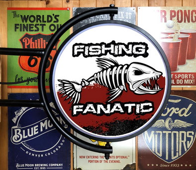 Fishing Fanatic Pivoting Light Design #P5044