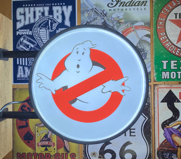 Ghostbusters 20” LED Fixed Flange Sign Design #F7003