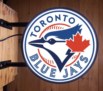 Toronto Blue Jays 20" LED Fixed Flange Sign Design #F5064