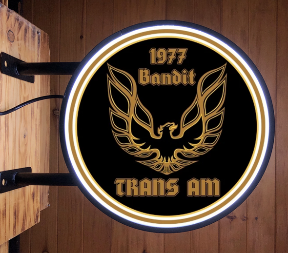 Trans Am Bandit 20" LED Fixed Flange Sign Design #F5071