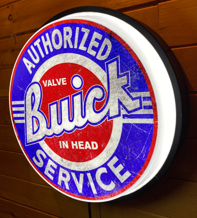 Buick 18" Backlit LED Button Sign Design #W5037