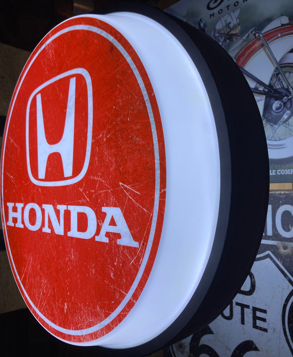 Honda 20" LED Fixed Flange Sign Design #F7076