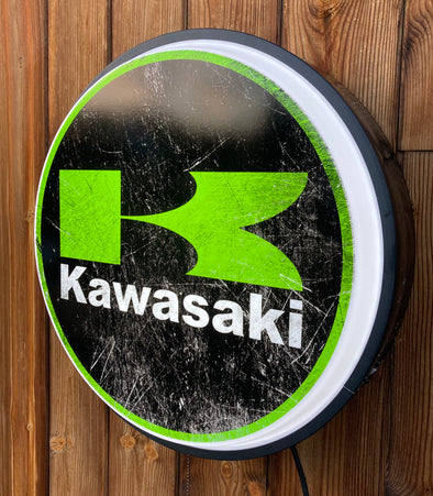 Kawasaki 30" Backlit LED Button Sign Design BB5011
