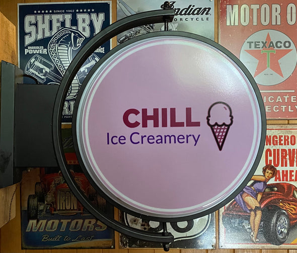 Chill Ice Creamery Custom Design