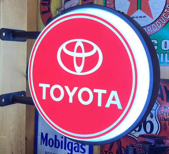 Toyota 20" LED Fixed Flange Sign Design #F5042