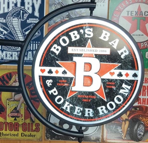 Bob’s Bar & Poker Room Custom Design