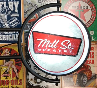 Mill St. Brewery 24” Pivoting Sign Design #P5149