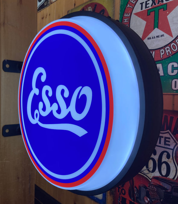Esso 20" LED Fixed Flange Sign Design #F5054