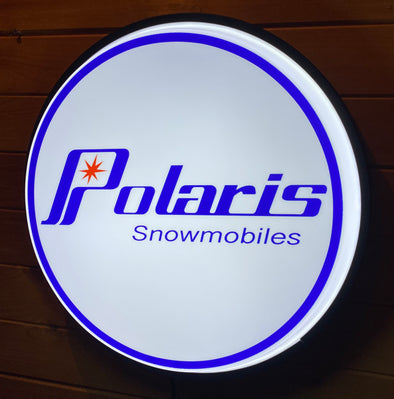 Polaris 18" Backlit LED Button Sign Design #W7022