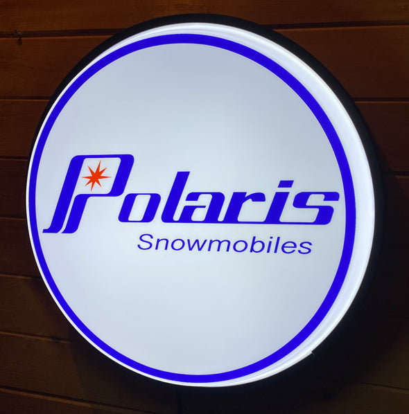 Polaris 18" Backlit LED Button Sign Design #W7022