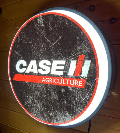 Case Agriculture 18" Backlit LED Button Sign Design #W7098