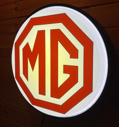 MG 18” Backlit Button Sign Design #W7071
