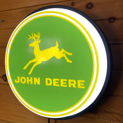 John Deere 18" Backlit Button Sign Design #W5032