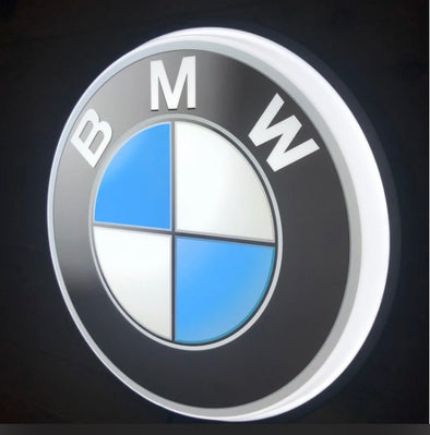 BMW 18" Backlit LED Button Sign Design #W5017