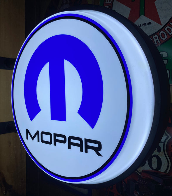 Mopar 20" LED Fixed Flange Sign Design #F5080