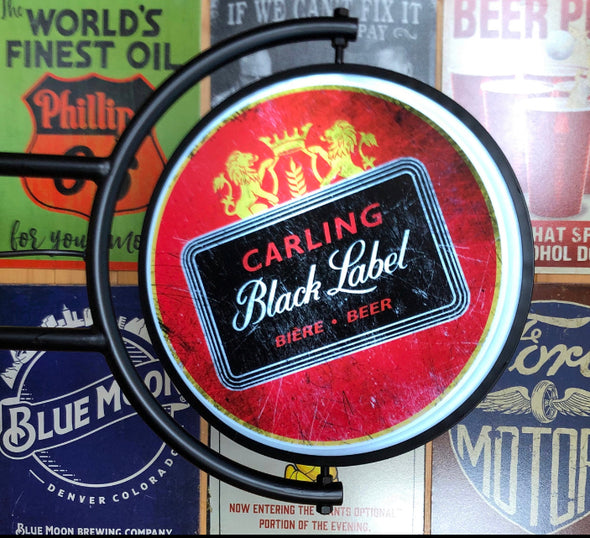 Black Label Beer 24" Pivoting Light Design #P5014