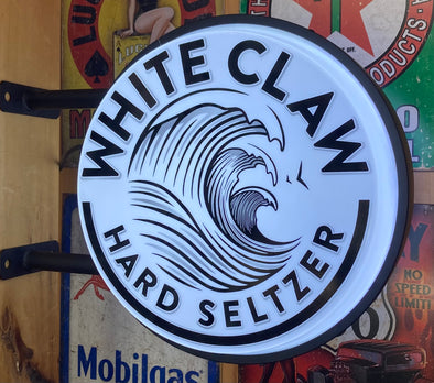 White Claw 20" LED Fixed Flange Sign Design #F7081