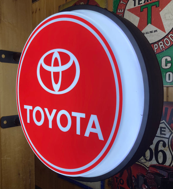 Toyota 20" LED Fixed Flange Sign Design #F5042