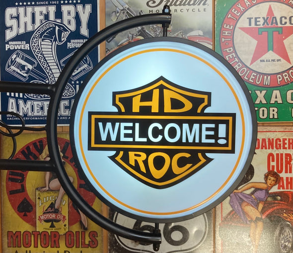 HD Roc Custom Welcome Design