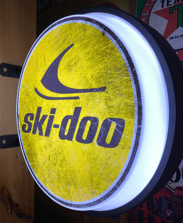 Ski-Doo 20” LED Fixed Flange Sign Design #F5005