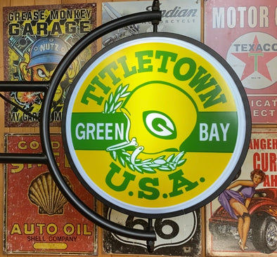 Green Bay Packers Titletown 24” Pivoting Light Design # P7130