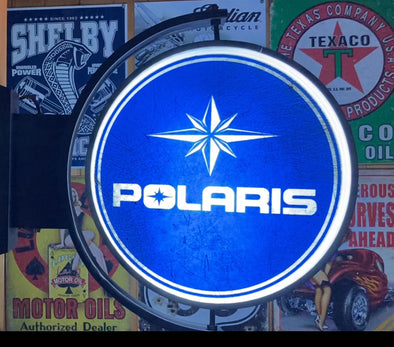 Polaris 24" Rotating LED Lighted Sign Design #S5009